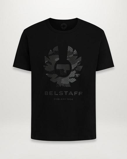 T-Shirt Belstaff Homme Searchlight Phoenix Noir Coton France NV2397068